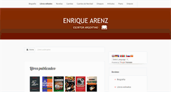 Desktop Screenshot of enriquearenz.com.ar
